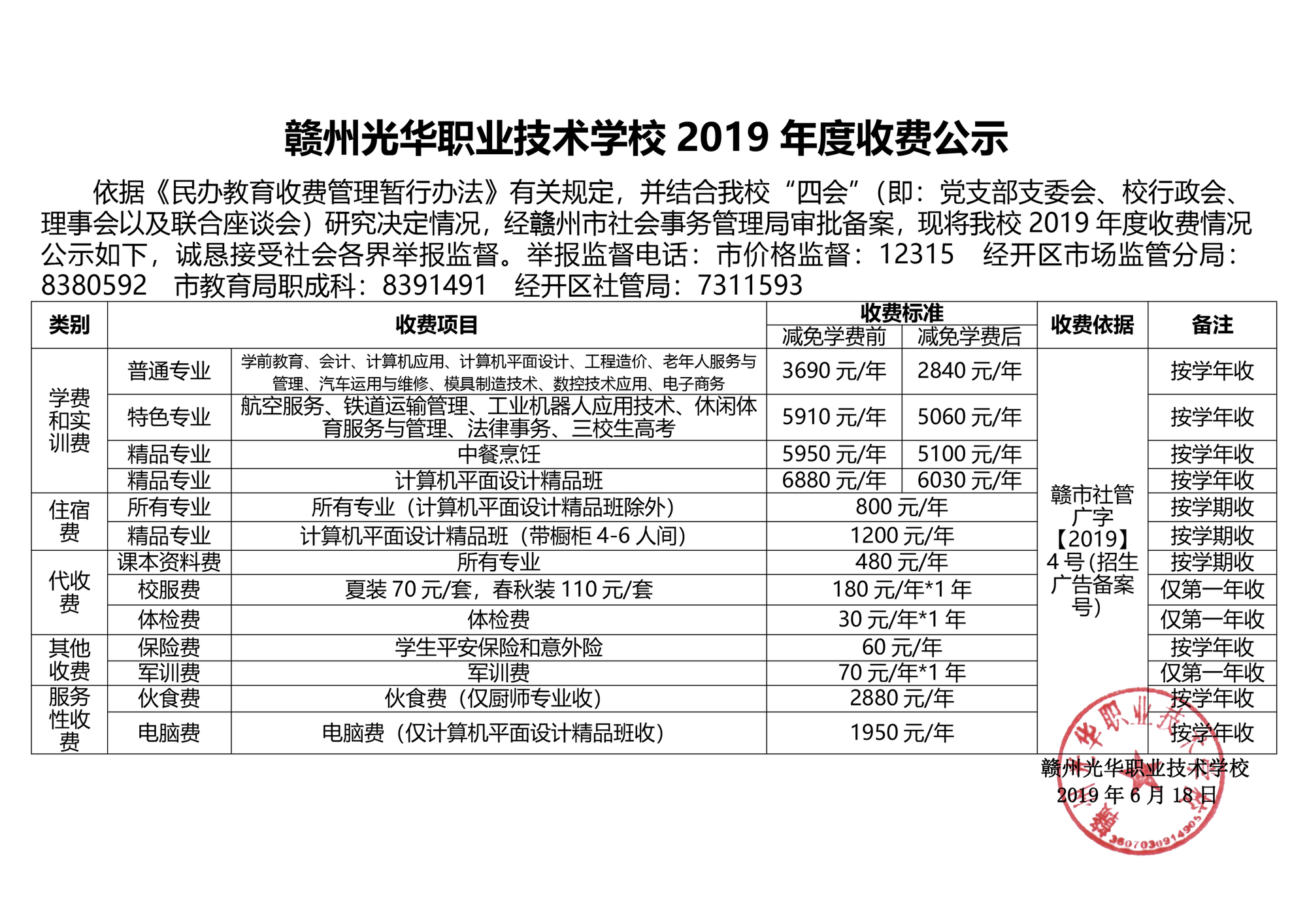 赣州光华职业技术学校2019年度收费公示.jpg